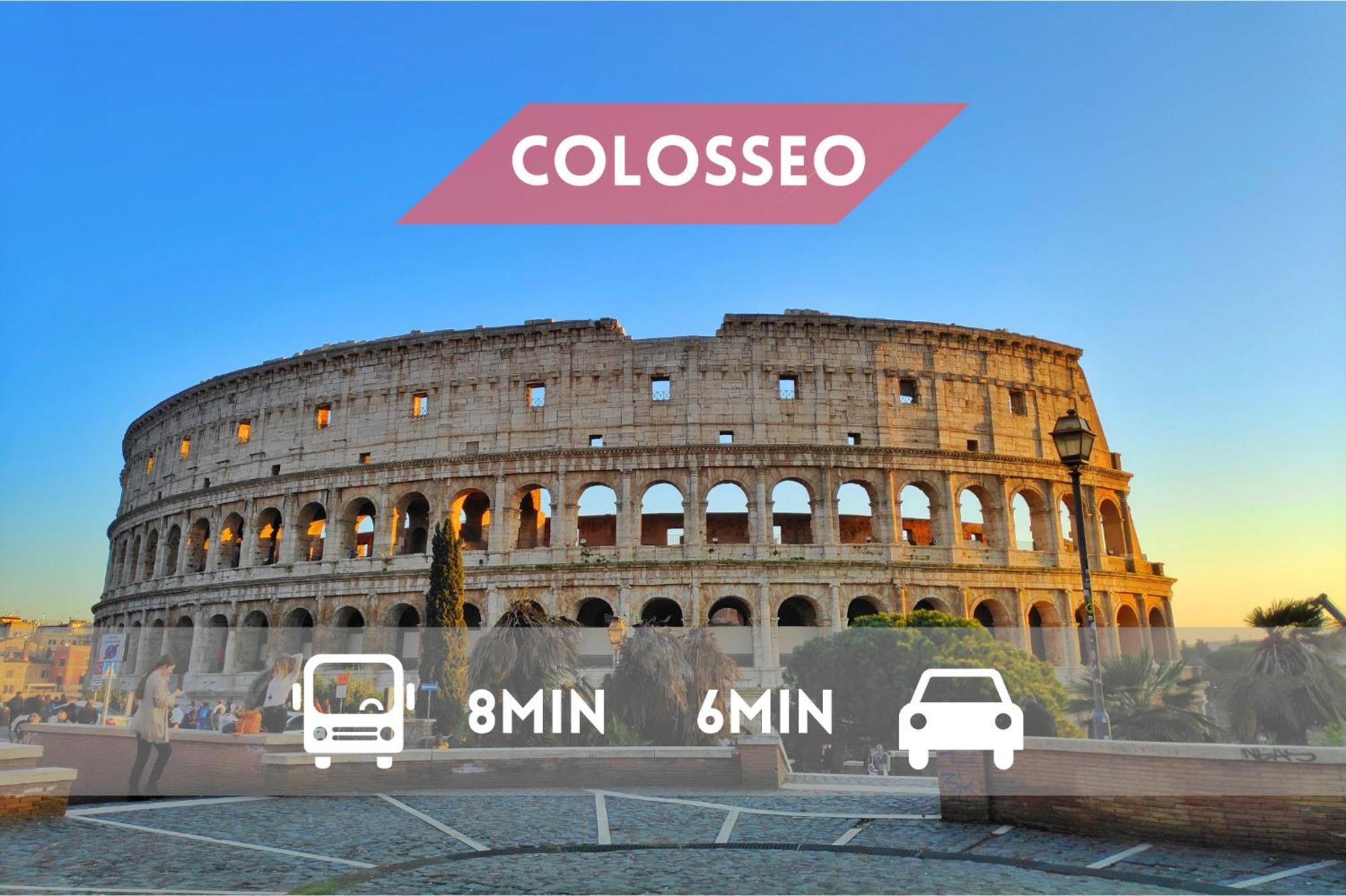 ホテル Colombo Penthouse Wi Fi Netflix Ac ローマ エクステリア 写真